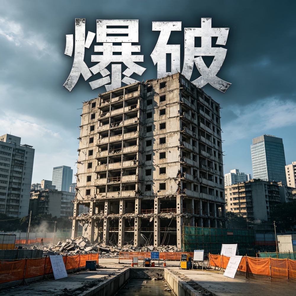 让高楼“原地坐下”:建筑爆破拆除的精密控制之道